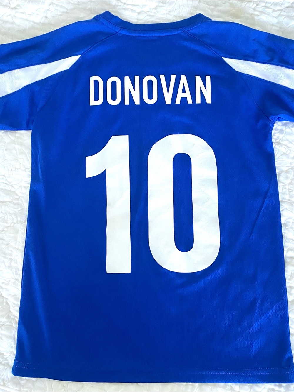 ⚽️BOYS “USA” “Donovan” Soccer Sports Jersey SZ Medium (Y) - Picture 9 of 13